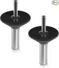 POWERTEC Router Centering Pin and Cone Set 2PK for Porter Cable Style Router Sub Bases with 1/2" & 1/4" Ends, Calibrate Router Base Plates, Centering Template Guides on Routers & Accessories, 71833-P2