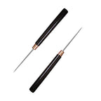 2 Pcs Awl Tool, Leather Awl Punch Tool, Scratch Awl Tool, Wooden Handle Scratch Awl, Leather Scratch Awl, Slender Awl, Sewing Awl Leather Craft Repair Tools, Awl Repair Tool, Sewing Tailors Awl