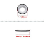 XHF UL Listed 82 FT 1.5" Heat Shrink Tubing Roll 2:1,Electrical Industrial Shrink Tube for Wire Insulation Black