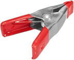 Wideskall® 2" inch Mini Metal Spring Clamps w/Red Rubber Tips Clips (Pack of 30)