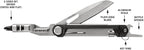 Gerber Gear Armbar Slim Drive Pocket Knife EDC Multitool with Screwdriver, Bottle Opener, Onyx