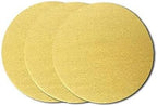 6 Inch Gold Hook and Loop Grip Sanding Discs (100 Pack, 150 Grit)