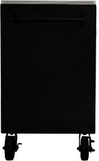 Homak 72” Roller Cabinet w/Stainless Steel Top RS Pro Workstation (Midnight Black)