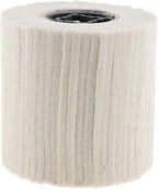 Wool Felt Wire Drawing Wheel Buffer Wheel Buffing Drum Mirror Burnishing Polishing Brush for Rust/Dust Removal,Jewelry/Glass (100X100MM)