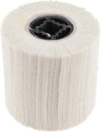 Wool Felt Wire Drawing Wheel Buffer Wheel Buffing Drum Mirror Burnishing Polishing Brush for Rust/Dust Removal,Jewelry/Glass (100X100MM)
