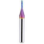 Upcut Spiral Router Bit 1/4 Inch Shank 1/16 Inch Cutting Diameter 1/4 inch Cutting Length with Extra Long Life Coating CNC Router Bits End Mill for Wood Cutting, Slot Mortise, Engraving