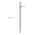 Spring Joint Caliper - [16 Inch] Carbon Steel Spring Divider Caliper with Brass Fulcrum for Metalworking Drawing Use, Flat Leg