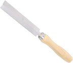 Diamond Rhombic File Wooden Handle Diamond Coated File Diamond File Saw Metal Glass Grinding Woodworking Garden Tool(5 inches (125mm))