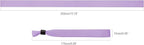 100 Pack Wrist Bands|Berry Wristbands for Events|Wristbands for Concerts Festival Admission Party|13.78” x 0.59”