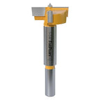 FivePears Forstner Drill Bit 3/8 inch Shank, 1-1/4 inch Cutting Diameter, Carbide Tipped Wood Hole Saw Auger Opener, Hole Opener Hinge Hole Cutter for Woodworking, Plastic, Plywood Products