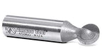 Amana Tool - 45964 Carbide Tipped Ball End 3/8 Radius x 11/16 Dia x 1/2 Shank