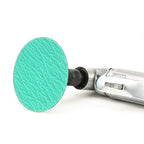 BHA Green Zirconia with Grind Aid Quick Change Sanding Discs Type R Male Roll On, 3" (120 Grit) - 25 Pack