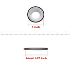 XHF UL Listed 82 FT 1" Heat Shrink Tubing Roll 2:1,Electrical Industrial Shrink Tube for Wire Insulation Black