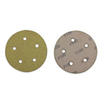 BHA 5" Inch 5 Hole Hook and Loop Sanding Discs for Orbital DA Sanders - 100 Pack (600 Grit)