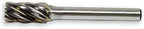 Benchmark Abrasives Ball Shape Premium Tungsten Carbide Burr with 1/4 Inch Shank Aluminum Cut Rotary Tool, Engraving Tool for Non-Metals Shaping Carving (SA-3NF)