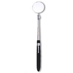 Inspection Mirror telescoping with Light Round Mirror Square Mirror Inspection Tool for Checking Vehicle, Observing Eyelashes Mouth and Other Small Parts Extended