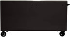 Homak 72” Roller Cabinet w/Stainless Steel Top RS Pro Workstation (Midnight Black)