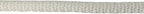3/8 inch White Dacron Polyester Rope - 250 Foot Spool | Solid Braid - Industrial Grade - High UV and Abrasion Resistance - Low Stretch