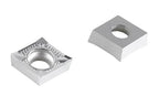 Accusize Industrial Tools Ccgt32.51-Ak-H01 Uncoating Carbide Inserts, 10 Pcs, for Machining Aluminum, Akh01x10