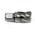 OSCARBIDE 1"x1"Annular Cutter,3/4 inch Weldon Shank,1 inch Cutting Diameter,1 inch Depth of Cut,2 Flat Mag Drill Bit with Pilot Pin for Magnetic Drill Press,1 Piece