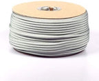 The Paracord Store | Type III 550 Paracord - 50 FT Hank, Silver Grey | Heavy Duty 7 Strand Tactical Paracord - USA Made Nylon Outdoor Parachute Cord for Camping, Fishing & More - Survival Cord