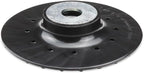 BHA Angle Grinder Ribbed Backing Pad for Resin Fiber Disc, 4.5" x 5/8"-11