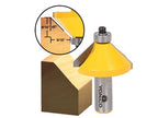 YONICO Chamfer Router Bits Edge Forming 45 Degree 1/2-Inch Shank 13107