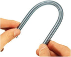 Spring Tube Benders Tubing Benders Spring for Pipe O.D.1/4, 5/16, 3/8, 1/2, 5/8 Inch Tube Bender Kit for Copper Aluminum Thin Wall Steel Tubing， 5 Pieces