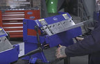 Eastwood 24 in. Box And Pan Sheet Metal Brake Easy Adjustment Box With 5 Adjustable Fingers