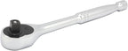 Neiko 03103A 1/2 Inch Ratchet Wrench, 72-Tooth Reversible Ratchet, Quick Release 1/2 Drive Ratchet, 10 Inch Oval Head Socket Wrench, CR-V Steel Rachet Wrench
