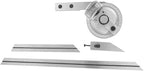 360 Degree Universal Bevel Protractor Angle Finder with Magnifying Glass for Internal And External Angle Measurement