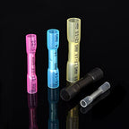 1000 Pcs Heat Shrink Butt Connectors, 22-16 AWG Marine Grade Insulated Crimp Wire Connectors, Waterproof Electrical Connectors Butt Splice for Boat Truck Wiring
