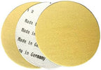 Starcke 6 Inch Gold Hook and Loop Grip Sanding Discs (50 Pack, 40 Grit)
