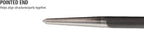 SUNEX TOOLS 9804 Rolling Head Pry Bar Set, 6-Inch - 20-Inch, 4-Piece