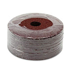 BHA Aluminum Oxide Resin Fiber Sanding and Grinding Discs, 4.5” x 7/8”, 24 Grit - 25 Pack