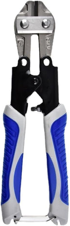 8-inch Mini Bolt Cutters – Wire Cutters Heavy Duty & Cable Shears for Crafting, DIY, and Electrical Work. Durable Steel Blades Wit (Blue, 8-inch)