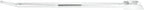 35" Chrome Combination Winch Bar with Square Head,Carbon-Steel Construction and Non-Slip Handle for Winches on Flatbeds and Trucks