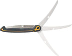 Woodland Tools Duralight Folding Saw – Curved Pruning Saw with Hardened Steel Blade, 3-Position Lock, Soft Grip Handle – Manual Tool for Tree Trimming, Branch Cutting, and Yard Work