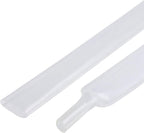 Heat Shrink Tubing 4:1 Dual Wall Adhesive Liner Wires Cable Wraps Connection Protection (Clear, 1/2"-18ft)