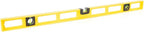 Mayes 10100 Polystyrene 3 Foot Level, 36 Inch Level Made in the USA, Contractor, Plumber, and Carpenter Tools, Impact Resistant Frame, Three Vials, Accurate to .001 Inch, Won’t Scratch Work Surfaces