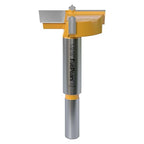 FivePears Forstner Drill Bit 3/8 inch Shank, 1-9/16 inch Cutting Diameter, Carbide Tipped Wood Hole Saw Auger Opener, Hole Opener Hinge Hole Cutter for Woodworking, Plastic, Plywood Products