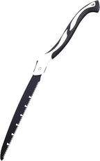 Folding Saw with Rubber Handle, 27.5 Inch Manganese Steel SK-5 Blade Pruning Saw for Hunting, Gardening, Camping and Trimming (blade 31cm)