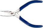 Craft County Comfort Grip Chain Nose Pliers – For Bending Wire, Closing Bead Tips, Manipulating Jump Rings, and Forming Loops (Bent)