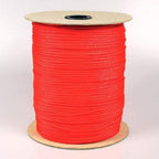 The Paracord Store | Type III 550 Paracord - 250 FT Spool, Neon Orange | Heavy Duty 7 Strand Tactical Paracord - USA Made Nylon Outdoor Parachute Cord for Camping, Fishing & More - Survival Cord