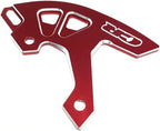 CNC Rear Brake Disc Guard and Rear Caliper Guard Accessories Compatible with CR 125 CR125R CR250 CR250R 2002-2008