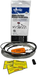 Unjacketed Self-Regulating Heater Cable Kit – 120V, Pre-Terminated Plug, for Indoor Residential Pipe Protection Only (18FT)