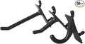 PegPro® J, 1", 2" Hooks Kit for Modern Plastic or Metal Pegboard – Durable Plastic Pegboard Hooks - For Garage, Kitchen, Craft Room, and more (J, 1", 2" Hooks - 50 Pack, Black)