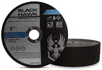 BHA Metal and Stainless Steel Thin Cut Off Wheels for Angle Grinders, 6” x .045” x 7/8” - 25 Pack