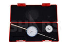 Shars 3" High Precision Large White Dial Indicator, 0.001" Graduation, 0-100 Reading AGD3 New 303-3216 R