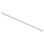 uxcell Square Steel Key Stock, 1/4" x 1/4" x 12" Cold-Drawn 45# Steel Bars Precision Key Stock for Gearbox Coupling, Silver Tone